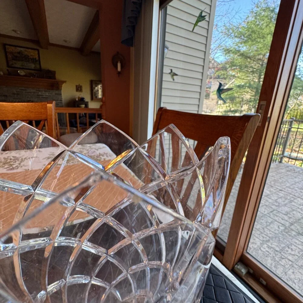 Mikasa Lead Crystal Crescendo Vase 10